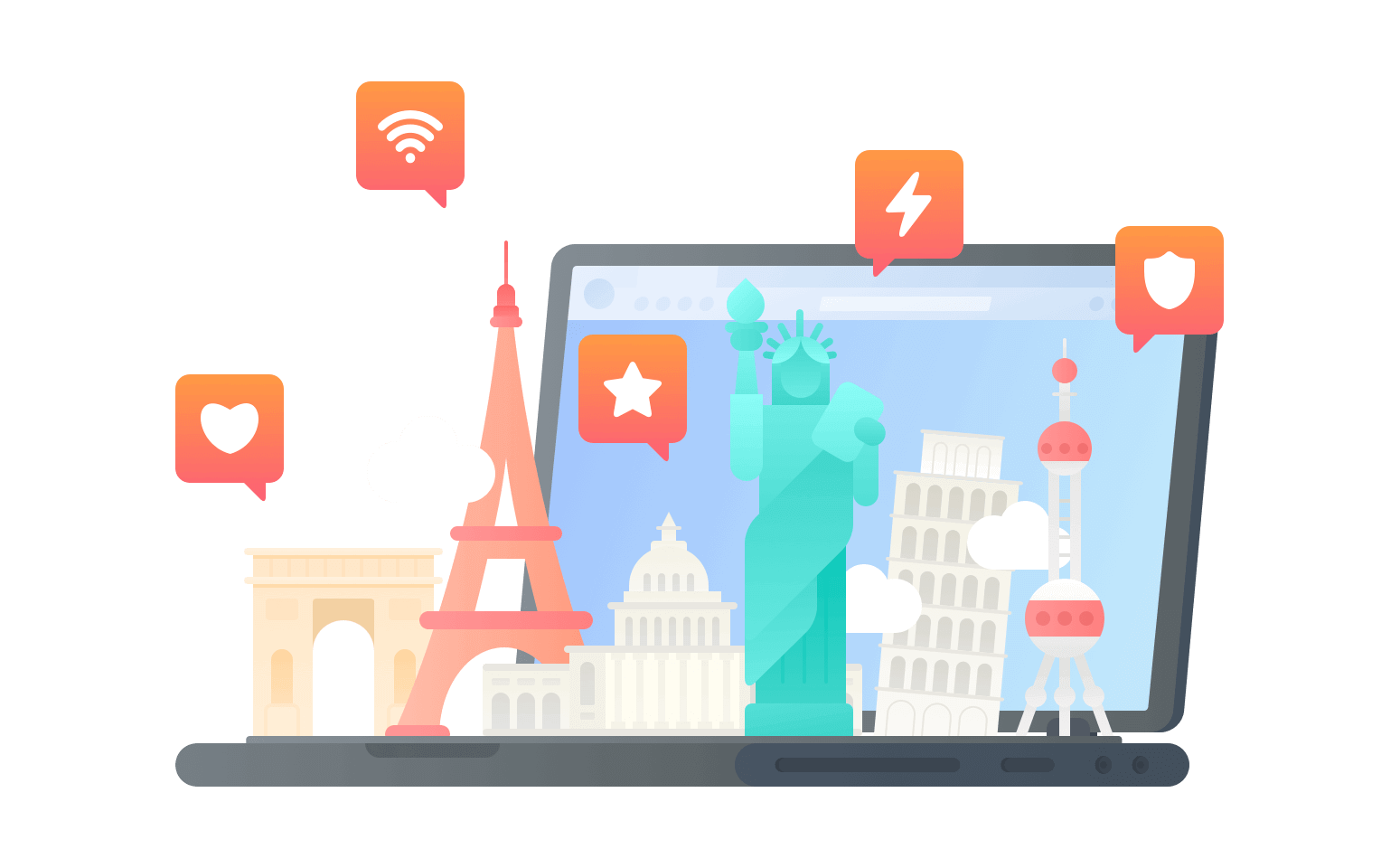 在科威特连接到中国的加速器 - 大陆VPN